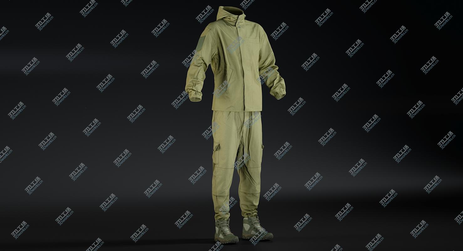 images/goods_img/20210319/Military Green Uniform With Boots 2 (2 cloth sides) model/3.jpg